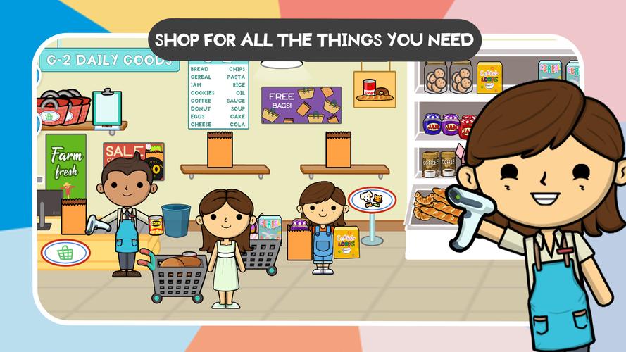 Lila's World: Grocery Store Screenshot 3