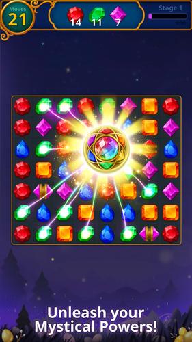 Jewels Magic: Mystery Match3 Capture d'écran 2