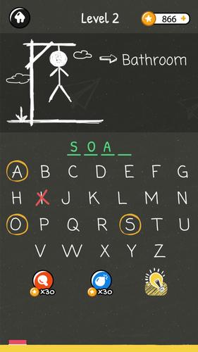 Hangman Words Скриншот 3