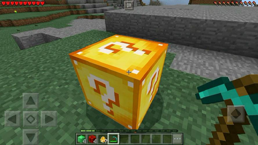 Lucky block mod for mcpe Screenshot 2