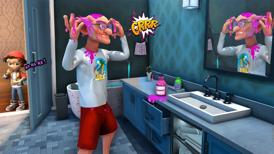 Virtual Angry Dad Simulator Capture d’écran 4