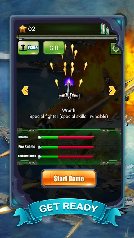 Raiden Fighter - Striker 1945 Air Attack Reloaded Mod應用截圖第2張