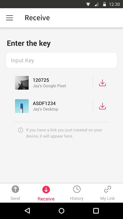Send Anywhere (File Transfer) Capture d’écran 3
