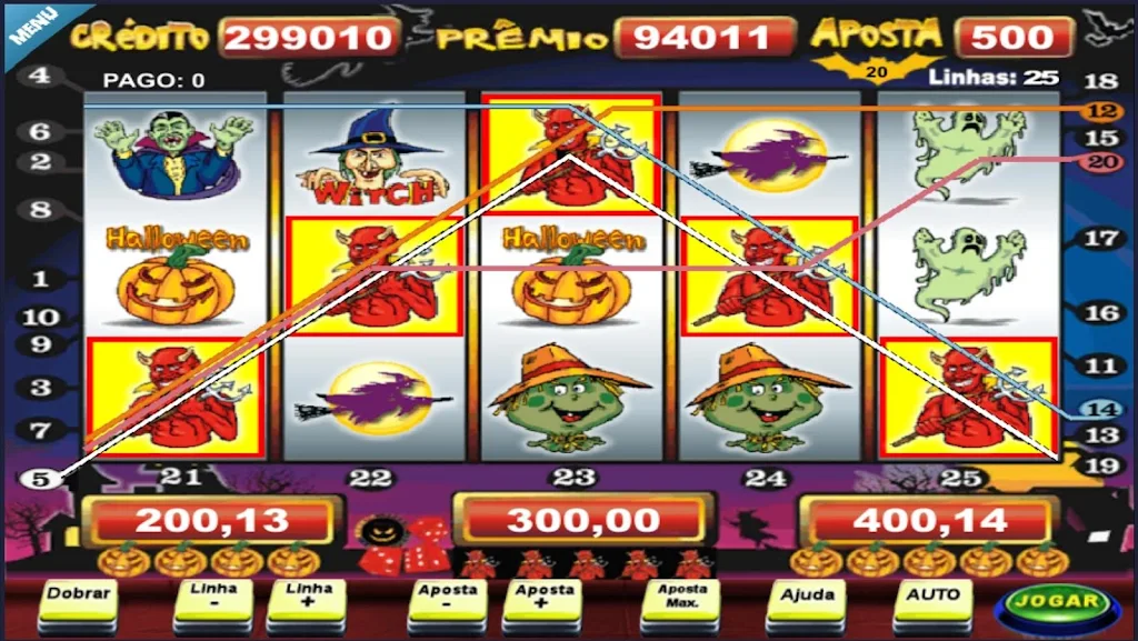 Halloween Caça Niquel Slot Скриншот 4