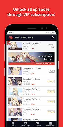 Toomics - Read Premium Comics Screenshot 2