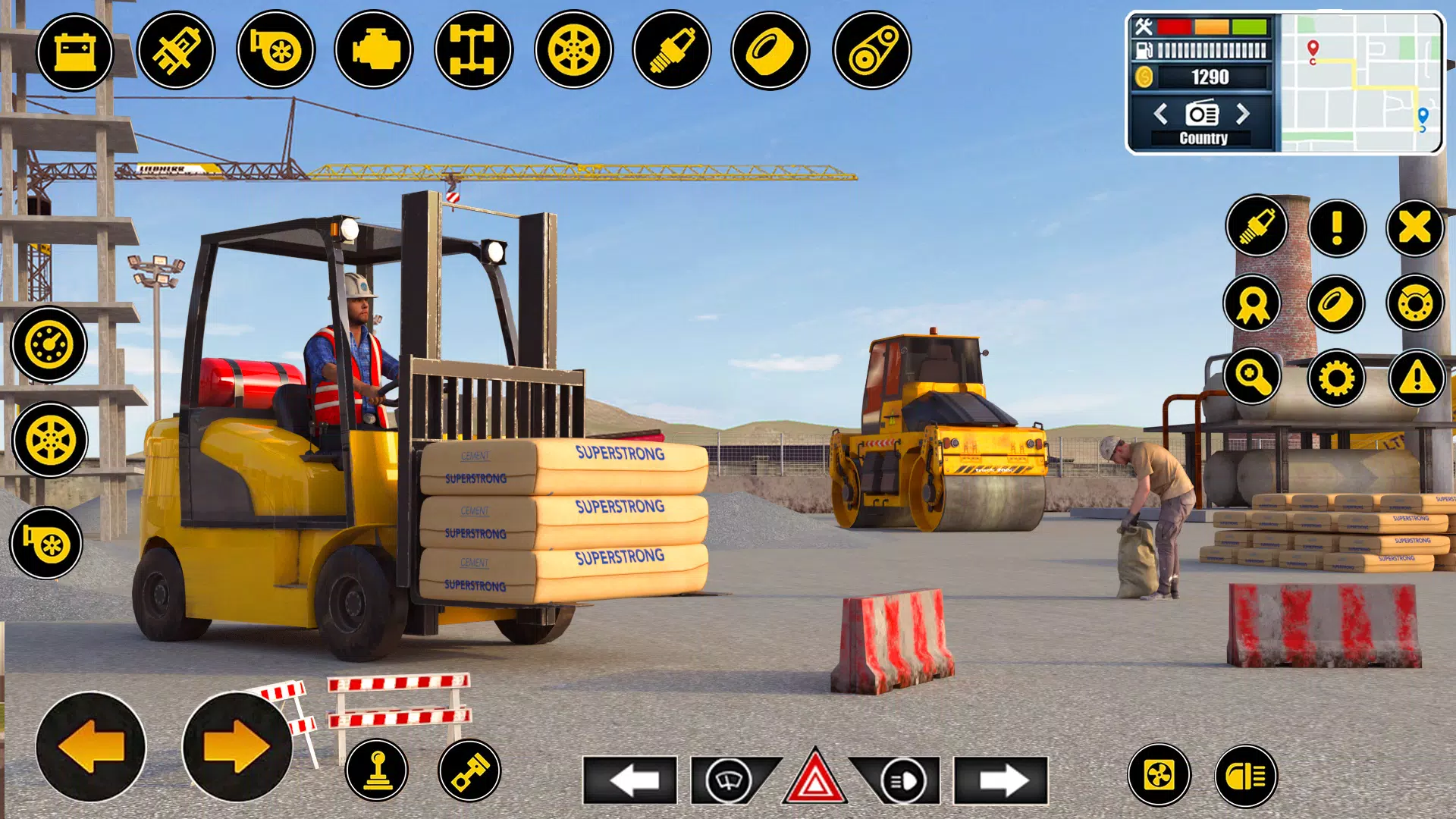 3D City Road Construction Game应用截图第3张