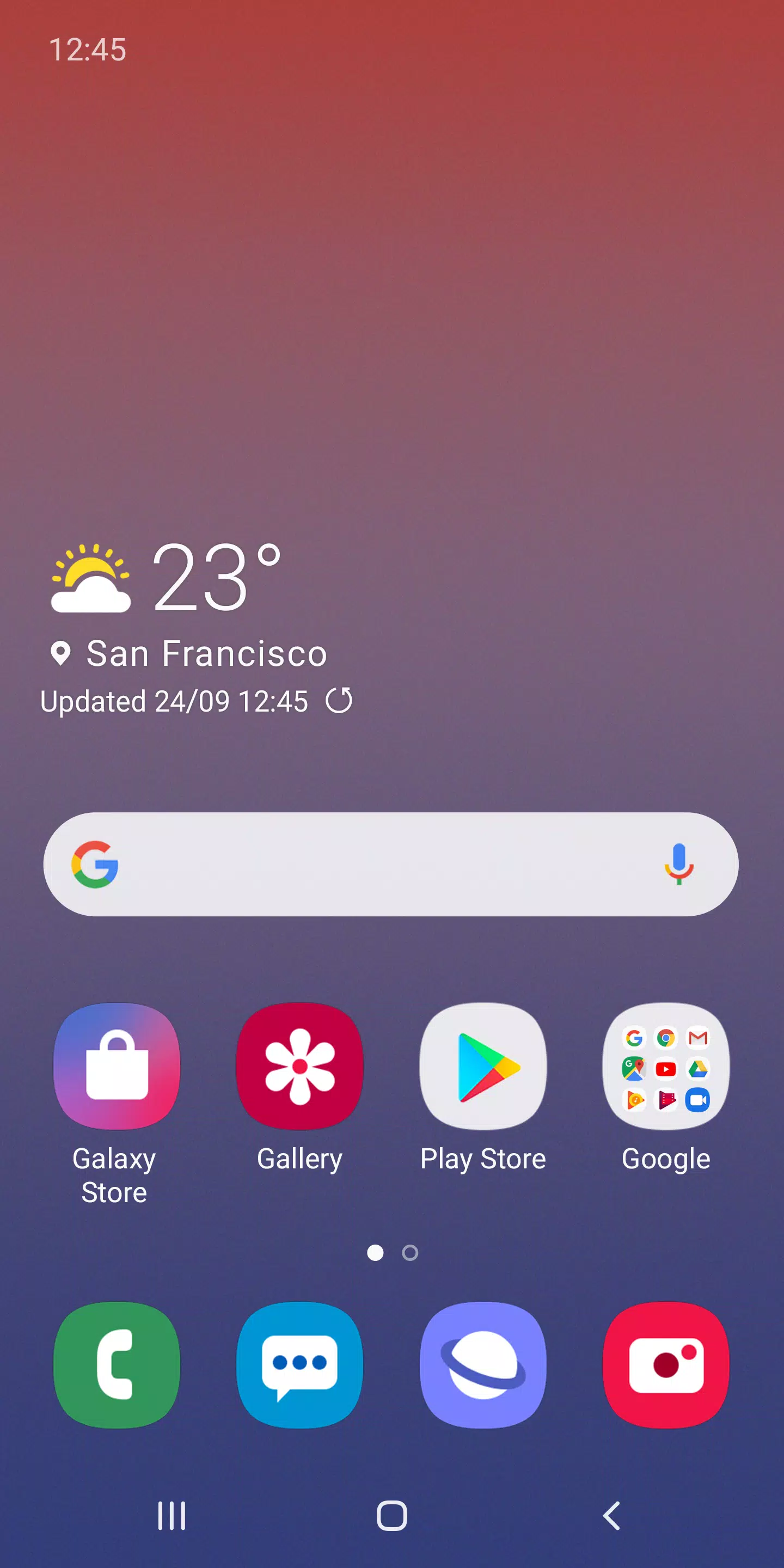 三星 One UI 主屏幕应用截图第1张