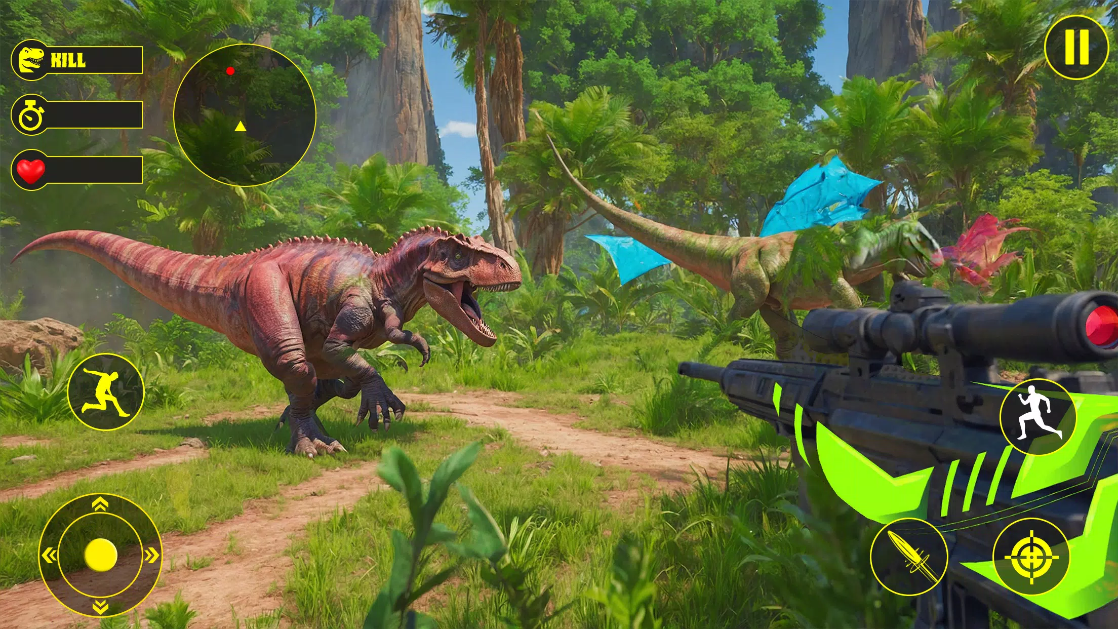 Deadly Dino Survival Simulator Скриншот 1