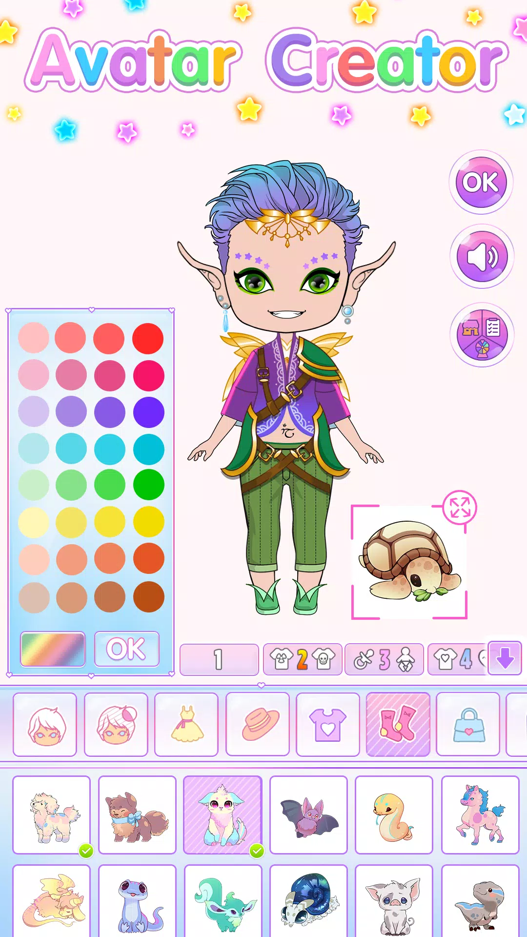Chibi Puppen: Avatar Erstellen Screenshot 4