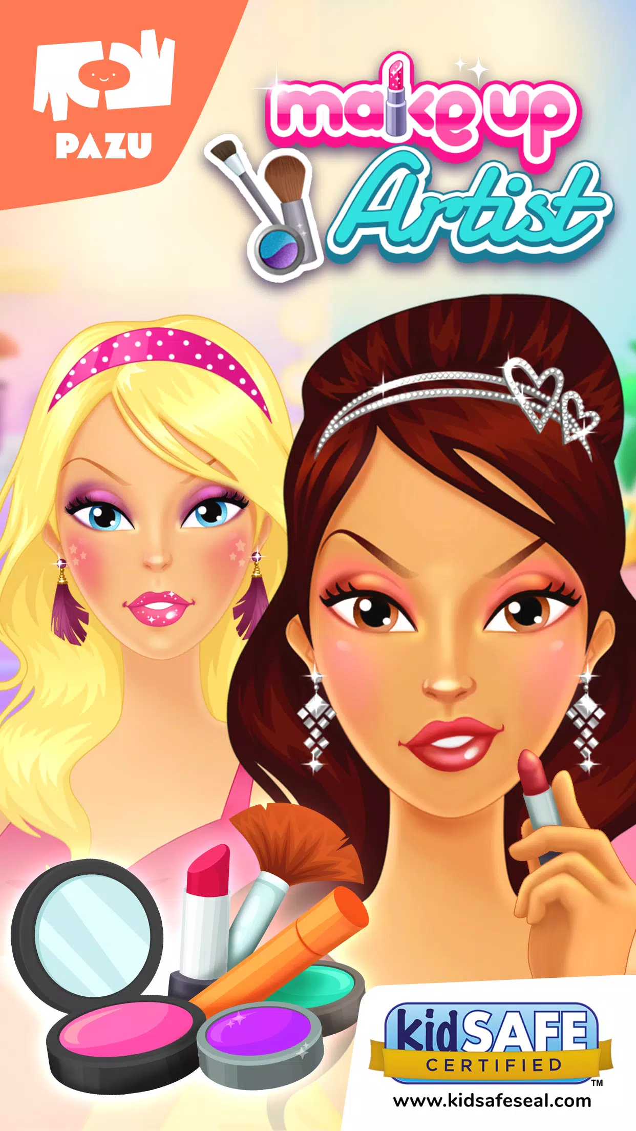 Jeux de maquillage pour fille Capture d’écran 1