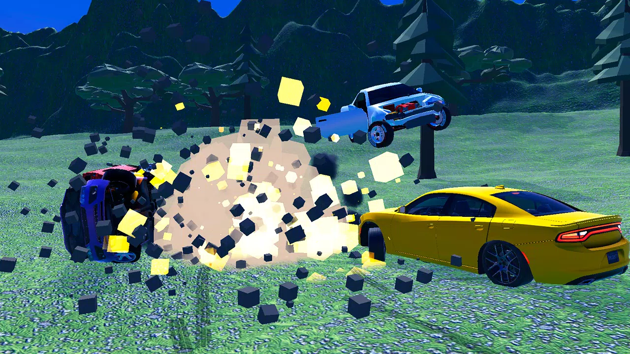 Real Car Collision Simulator Captura de pantalla 3