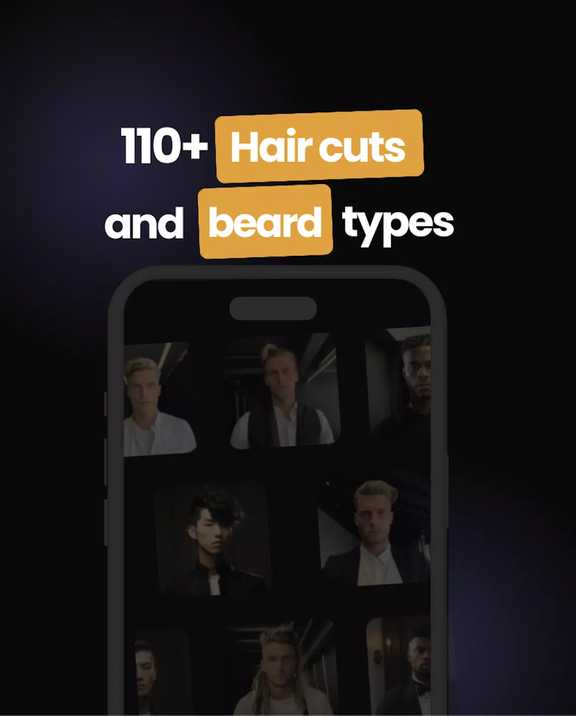Men’s Hair Cuts & Hairstyles स्क्रीनशॉट 1