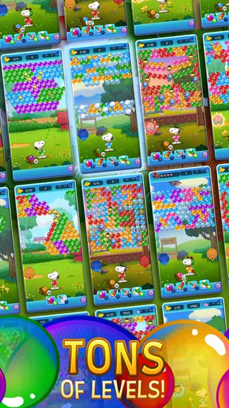 Bubble Shooter - Snoopy POP!应用截图第3张
