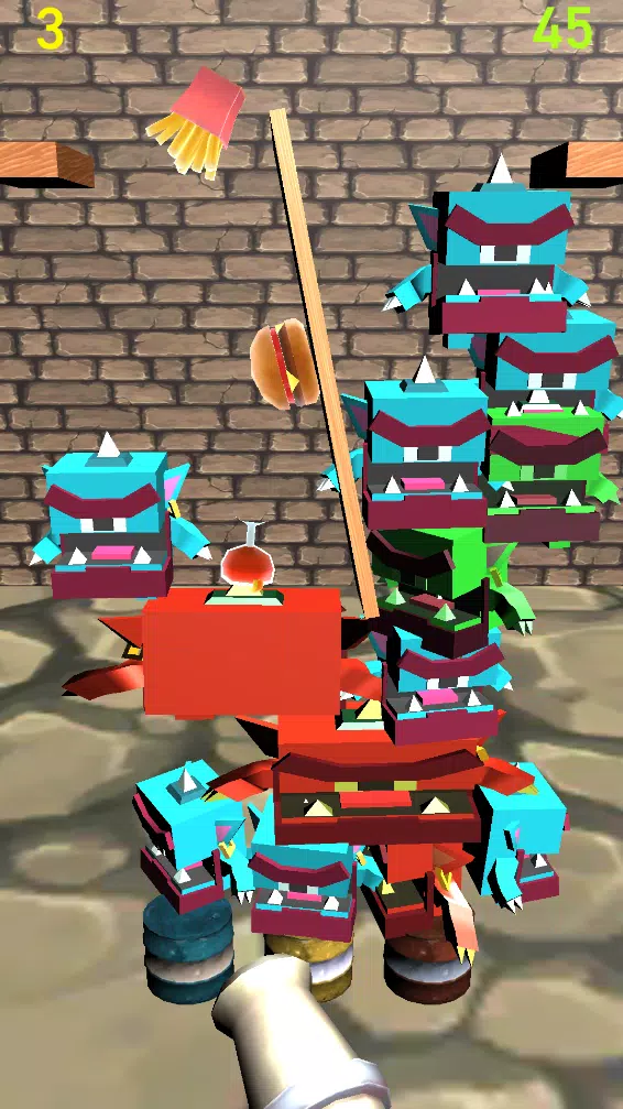 Knock Down Monster 스크린샷 3
