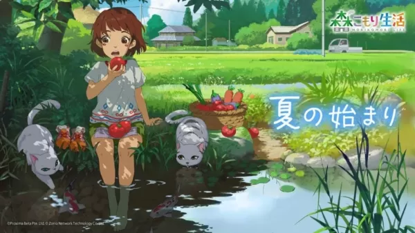 Morikomori Life: New Social, Rural Sim com Ghibli Art