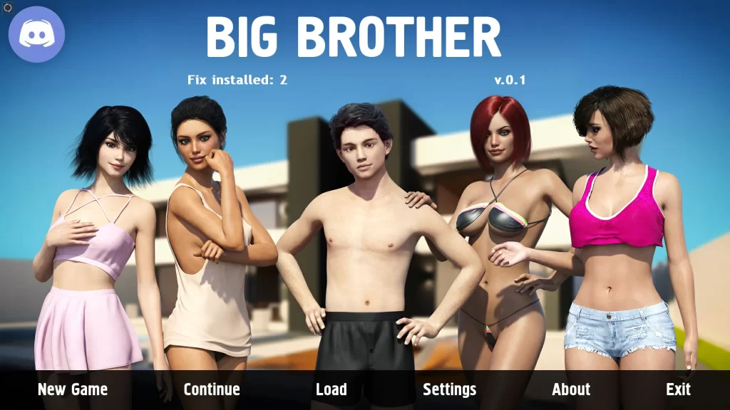 Big Brother: Ren’Py – Remake Story Captura de tela 1