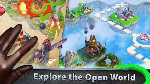 Sky Clash Lords of Clans 3D 스크린샷 1