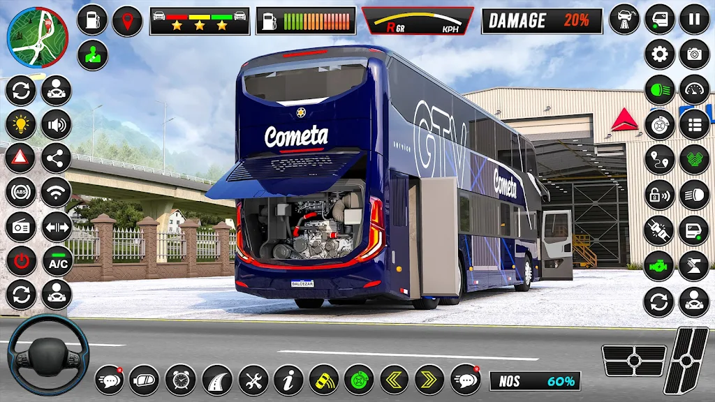 Bus Games 3D City Bus Driving स्क्रीनशॉट 3