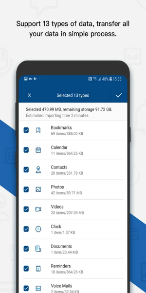 Data Transfer - MobileTrans Screenshot 3