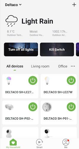 DELTACO SMART HOME スクリーンショット 4