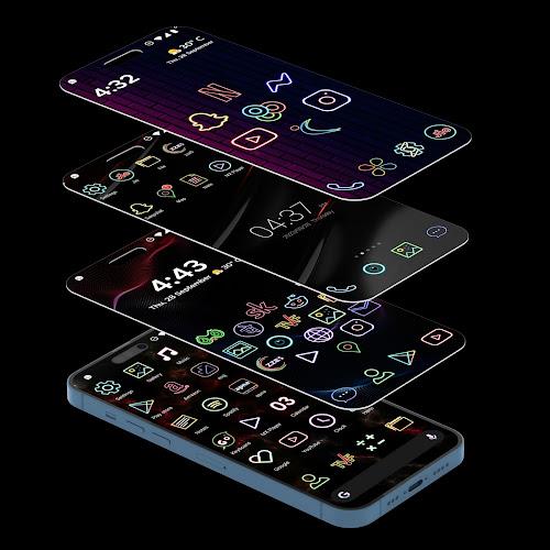 Neon Icon Pack スクリーンショット 2