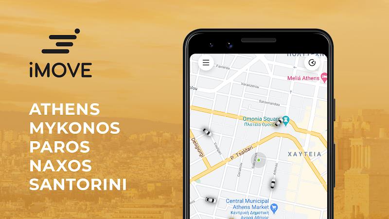 iMove Ride App in Greece スクリーンショット 1