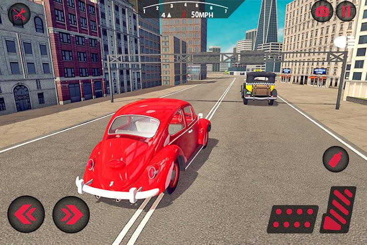 Classic Car Driving: Car Games Скриншот 1