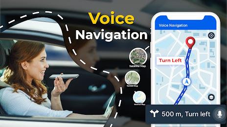 GPS Navigation & Map Direction Скриншот 4