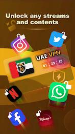 VPN UAE: Unlimited VPN Dubai Captura de pantalla 1