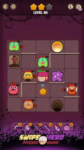 Swipe hero：puzzle game スクリーンショット 4