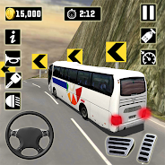 Indian Bus Driving Games Скриншот 1