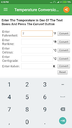 Temperature Converter 스크린샷 1