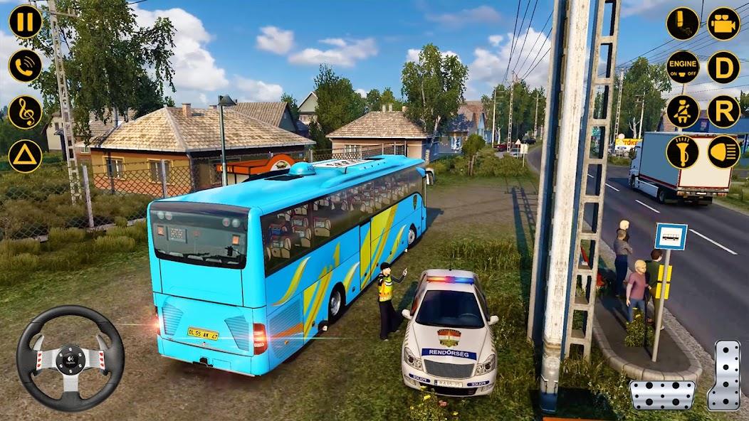 Coach Bus Simulator Games Mod 스크린샷 4