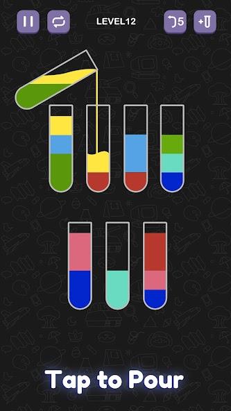 Water Sort Puzzle - Sort Color Mod應用截圖第1張