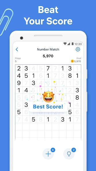 Number Match - Number Games Mod Скриншот 2