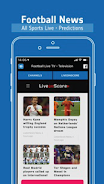 Score:888 Live Football TV Screenshot 1