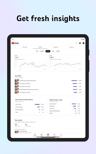 YouTube Studio應用截圖第2張