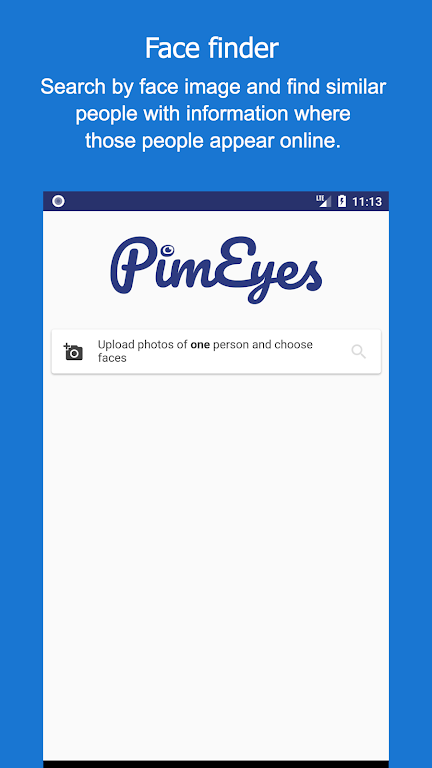 PimEyes Capture d’écran 3