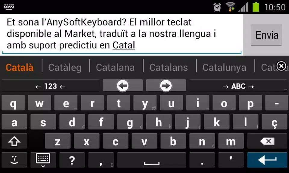 Catalan for AnySoftKeyboard Screenshot 2