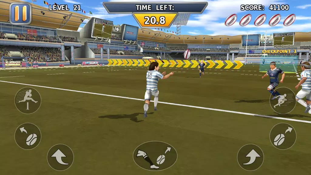 Rugby: Hard Runner スクリーンショット 3