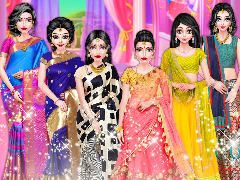 भारतीय लड़की सैलून - भारतीय लड स्क्रीनशॉट 1
