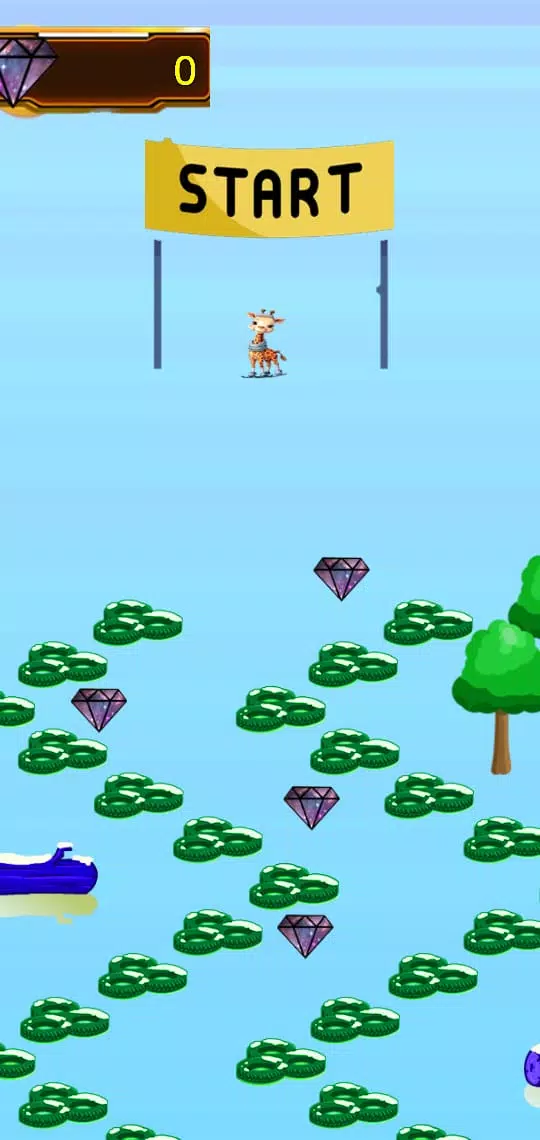 Snowy Giraffe Adventure應用截圖第3張