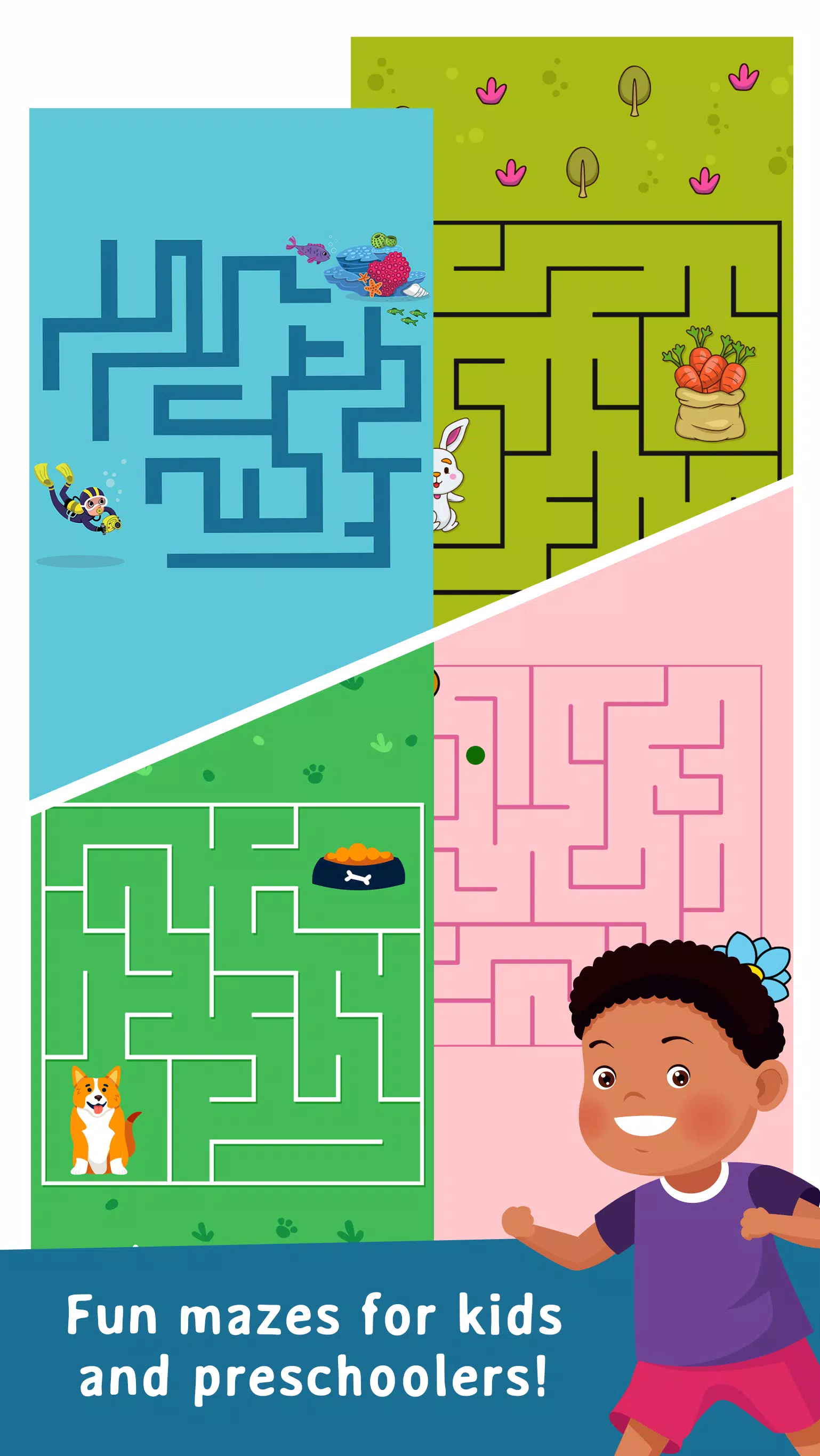 Kids Educational Mazes Puzzle Capture d’écran 2