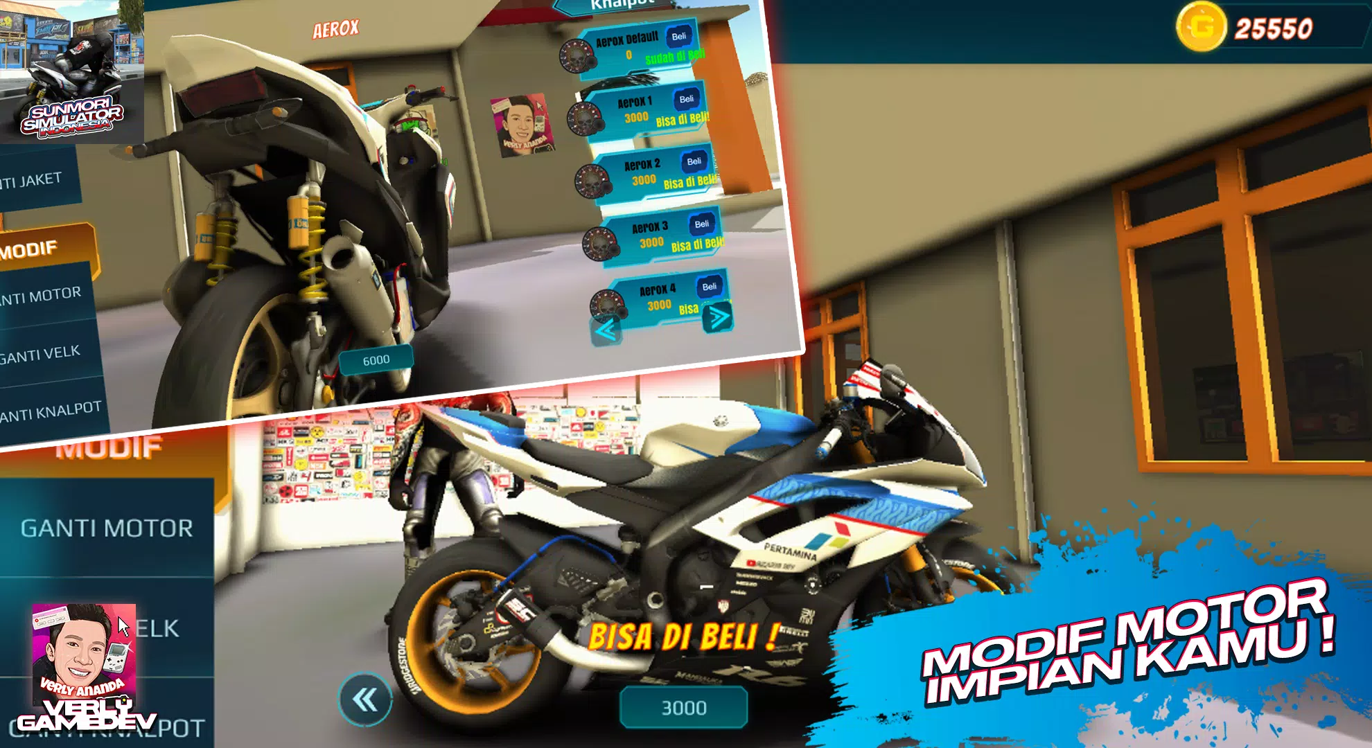 Sunmori Simulator Indonesia 3D應用截圖第3張