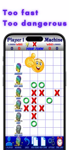 TicTacToe AI - 5 in a Row Скриншот 2