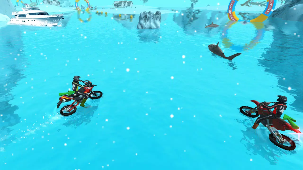 Bike Racing : Water Bike Games Captura de tela 3