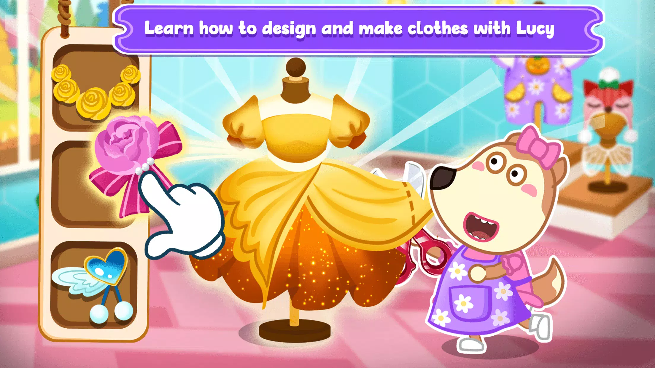 Lucy’s Fashion Style Dress Up Captura de pantalla 1