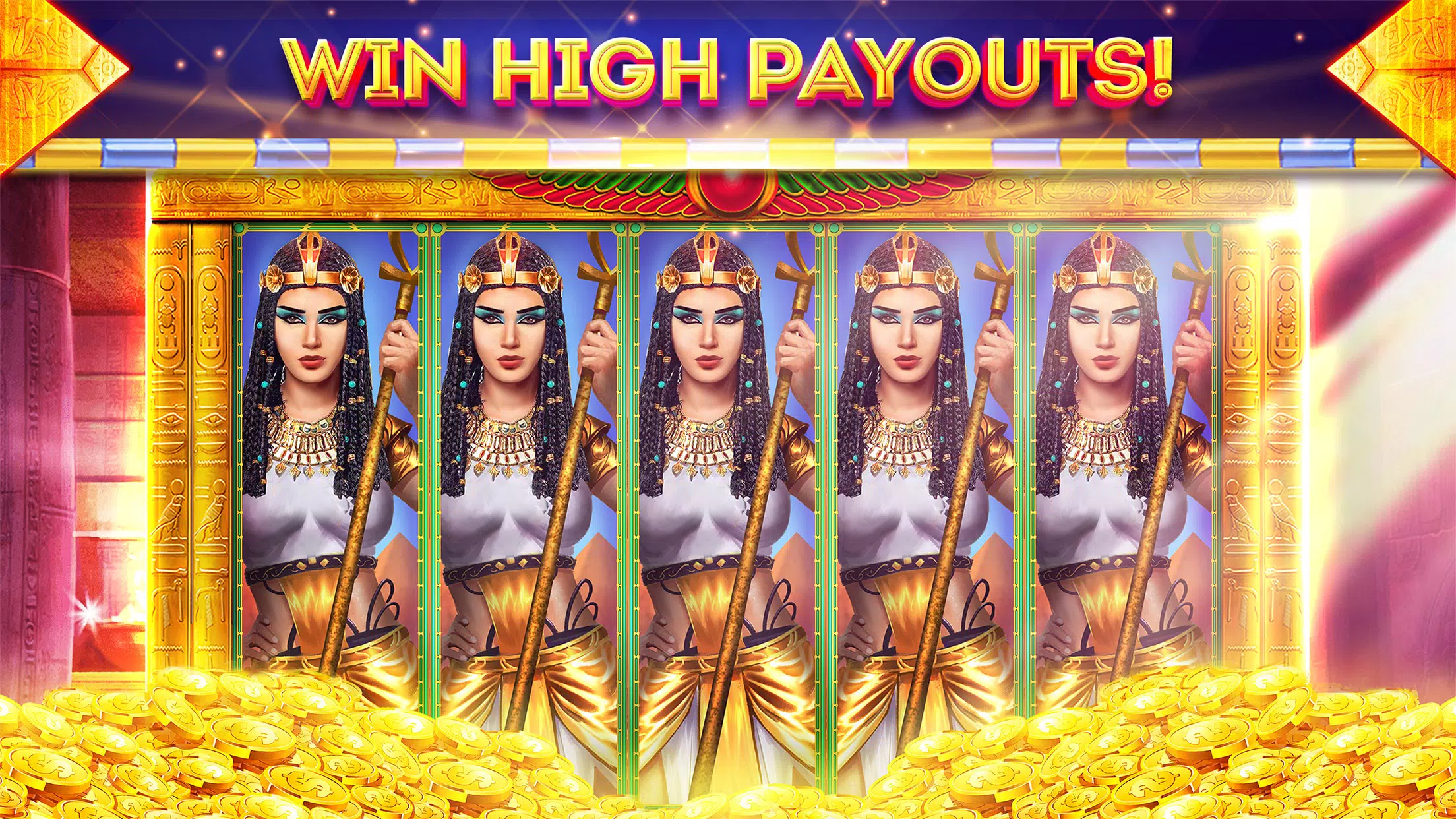 Pharaohs of Egypt Slots Casino Capture d’écran 3