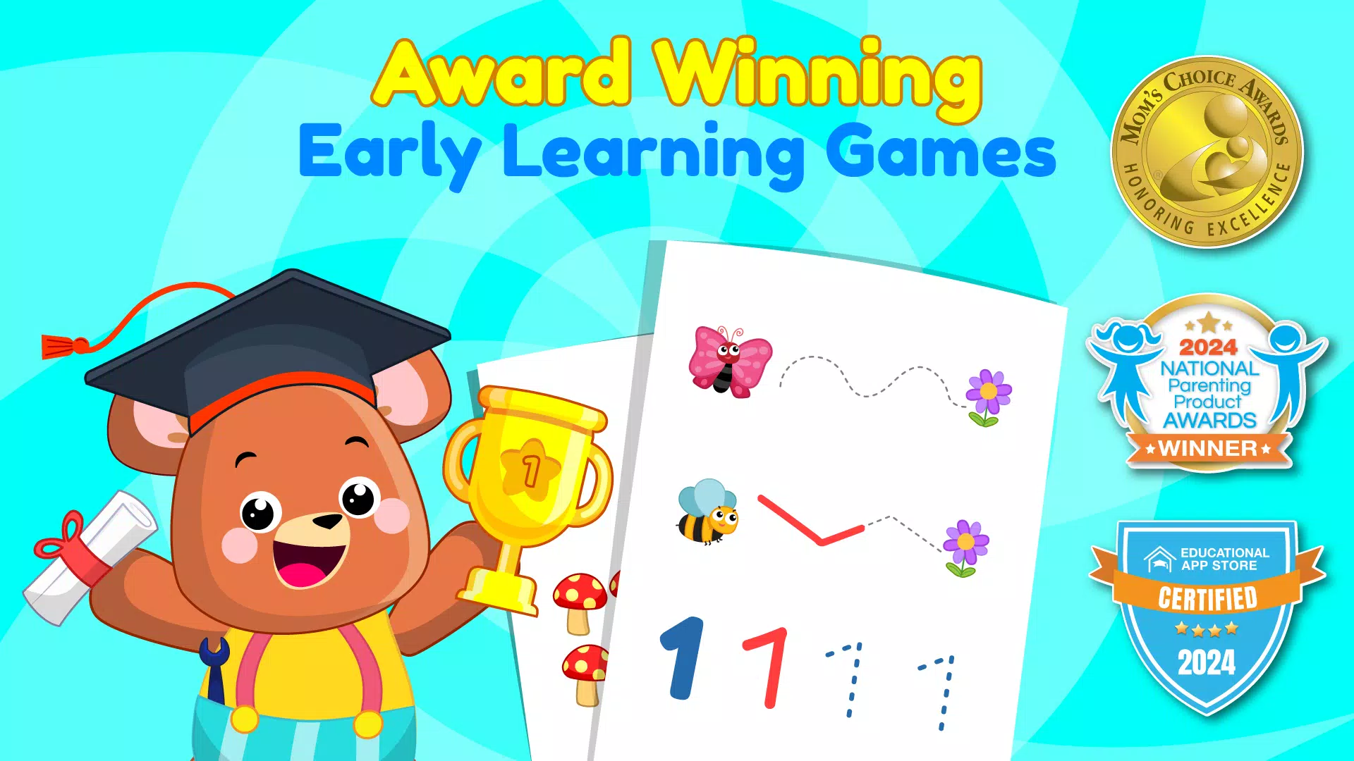 ElePant Kids Learning Games 2+应用截图第1张