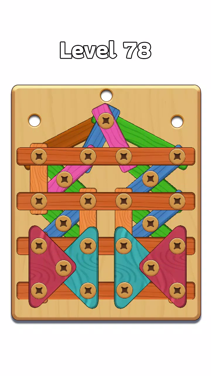 Wood Nuts & Bolt: Screw Puzzle Capture d’écran 3